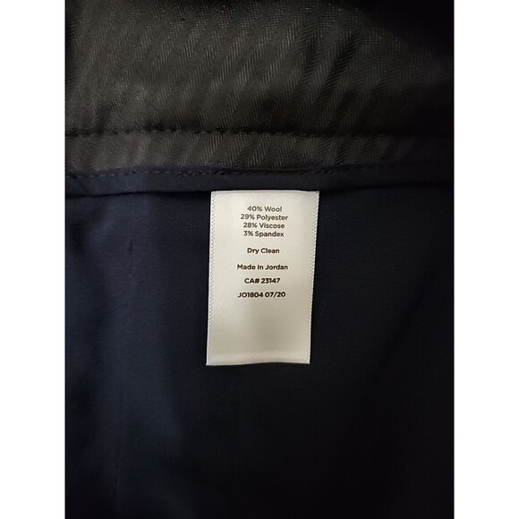 Talbots Hampshire Ankle Pants Womens 4 Merry Tartan Plaid Wool Blend Stretch - Picture 9 of 10